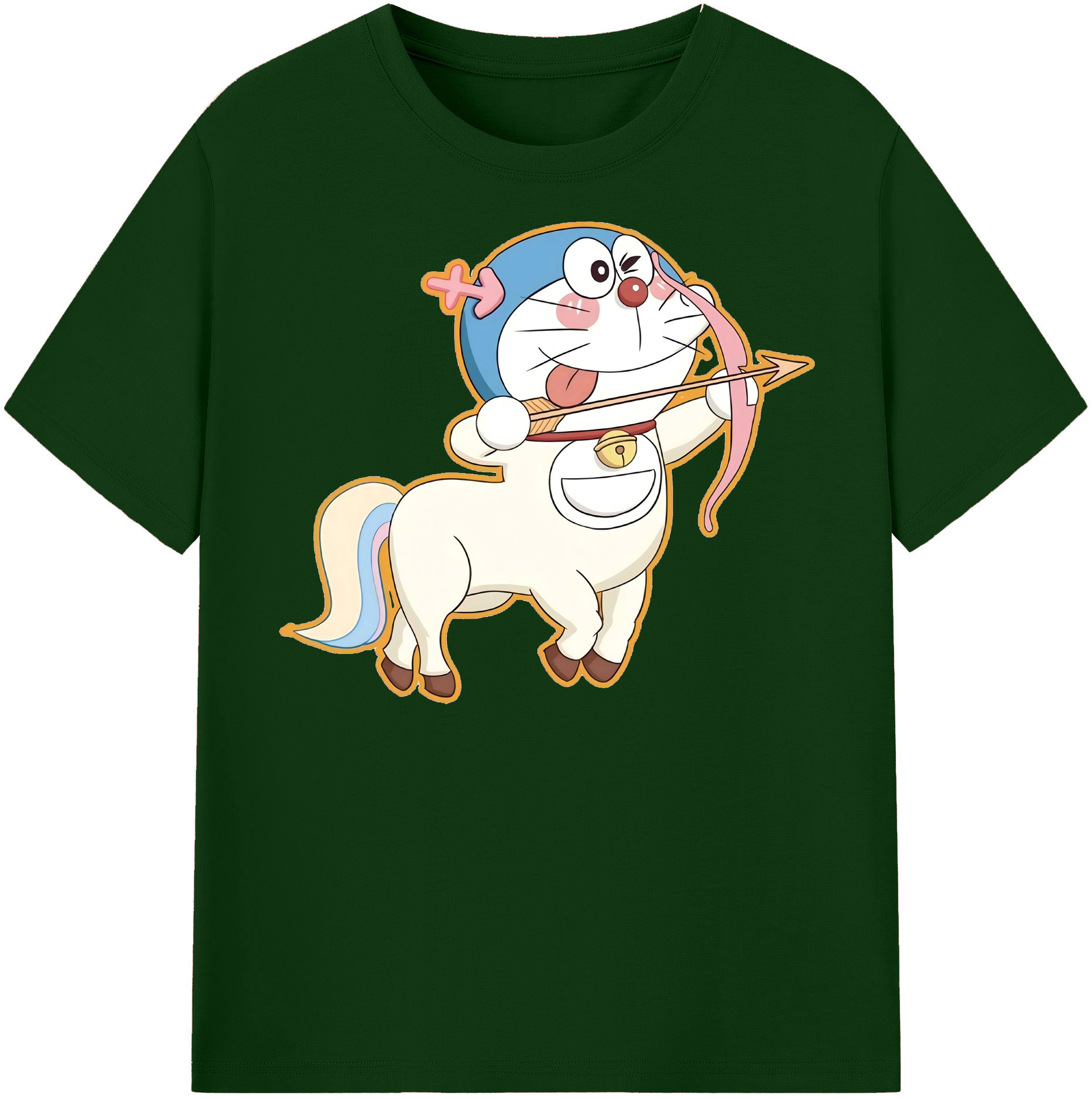 （画像用） ドラえもん Doraemon 綿100％半袖Tシャツ（フロントプリント）